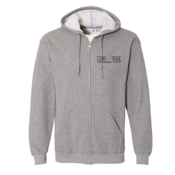 Gildan Heavy Blend Full Zip Hooded Sweatshirt - Embroidered Logo Thumbnail