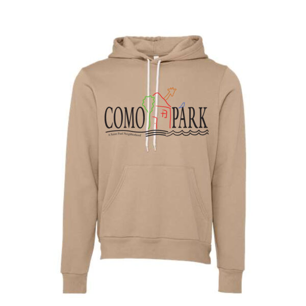 BELLA + CANVAS Sponge Fleece Hoodie - Printed Logo Thumbnail