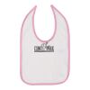 Infant Contrast Trim Premium Jersey Bib Thumbnail